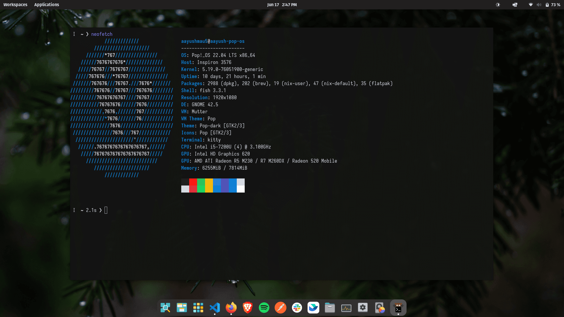 My desktop